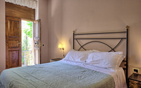 Logement Villa Acciaioli: chambre à coucher