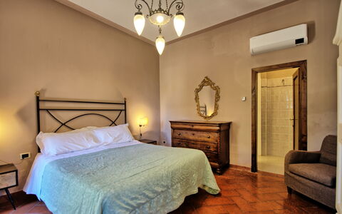 Logement Villa Acciaioli: chambre à coucher