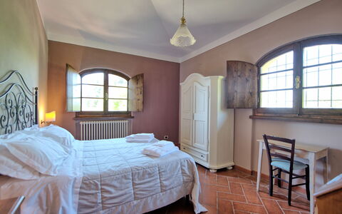 Logement Villa Acciaioli: chambre à coucher
