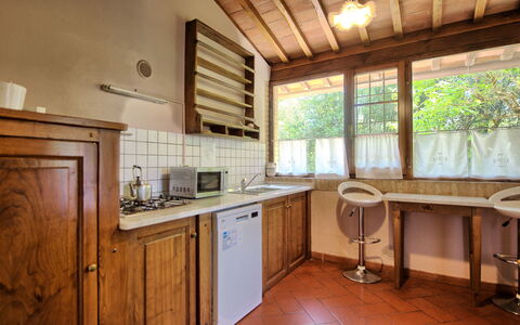 Logement Villa Acciaioli: Cuisine