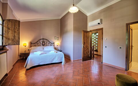Logement Villa Acciaioli: chambre à coucher