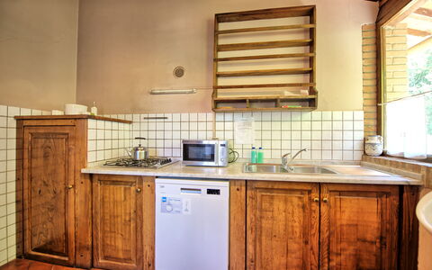 Logement Villa Acciaioli: Cuisine