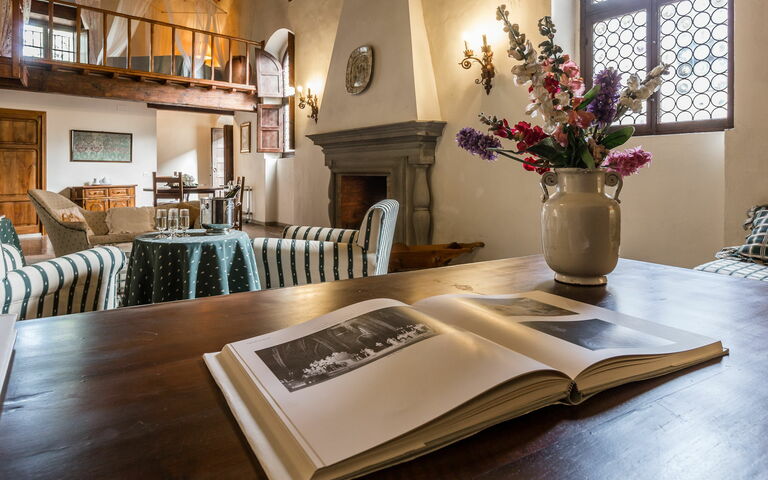 Logement Teatro: Cuisine, Salle à manger, Salon