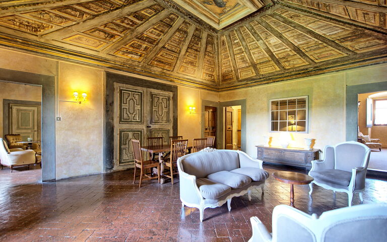 Logement Cupola: Salle à manger, Salon