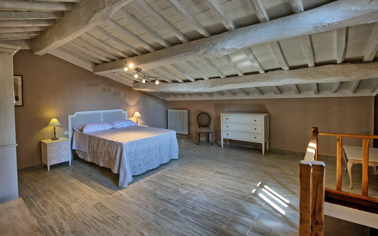 Logement Montegufoni 28: chambre à coucher