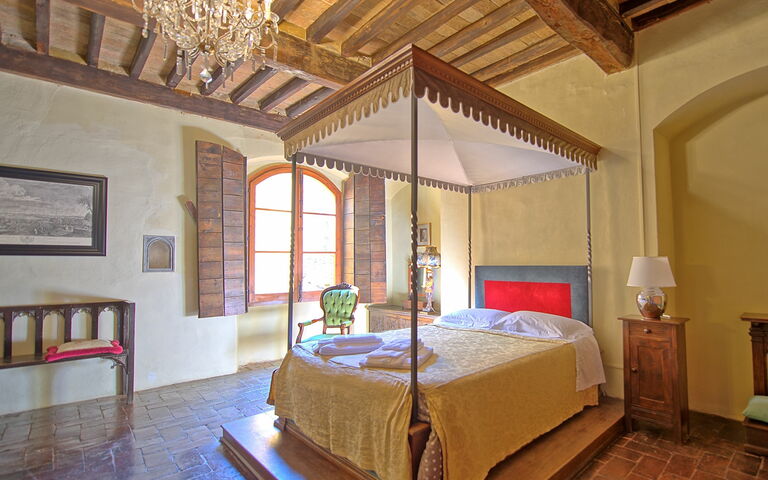 Logement Cardinale: chambre à coucher