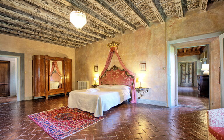 Logement Montegufoni 23: chambre à coucher