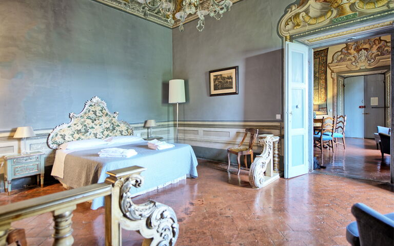 Logement Montegufoni 7: chambre à coucher