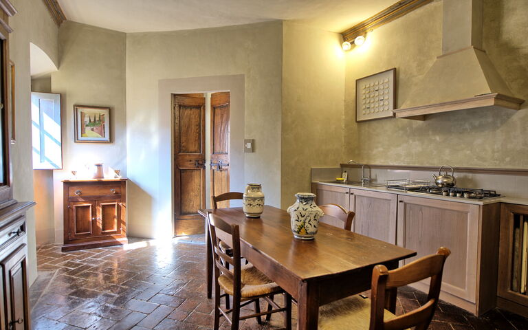 Logement Cupola: Cuisine, Salle à manger