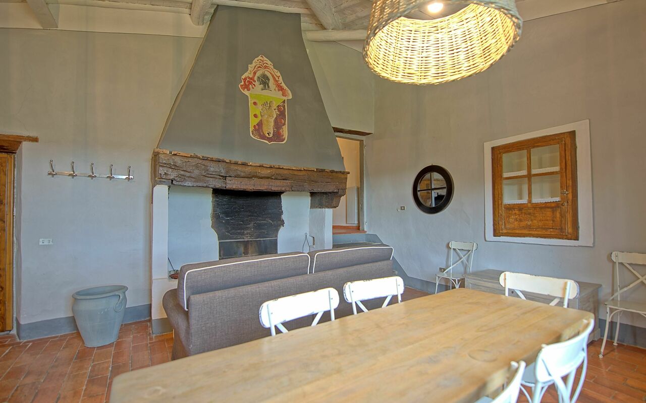 Logement Acciaioli 14: Cuisine, Salle à manger, Salon