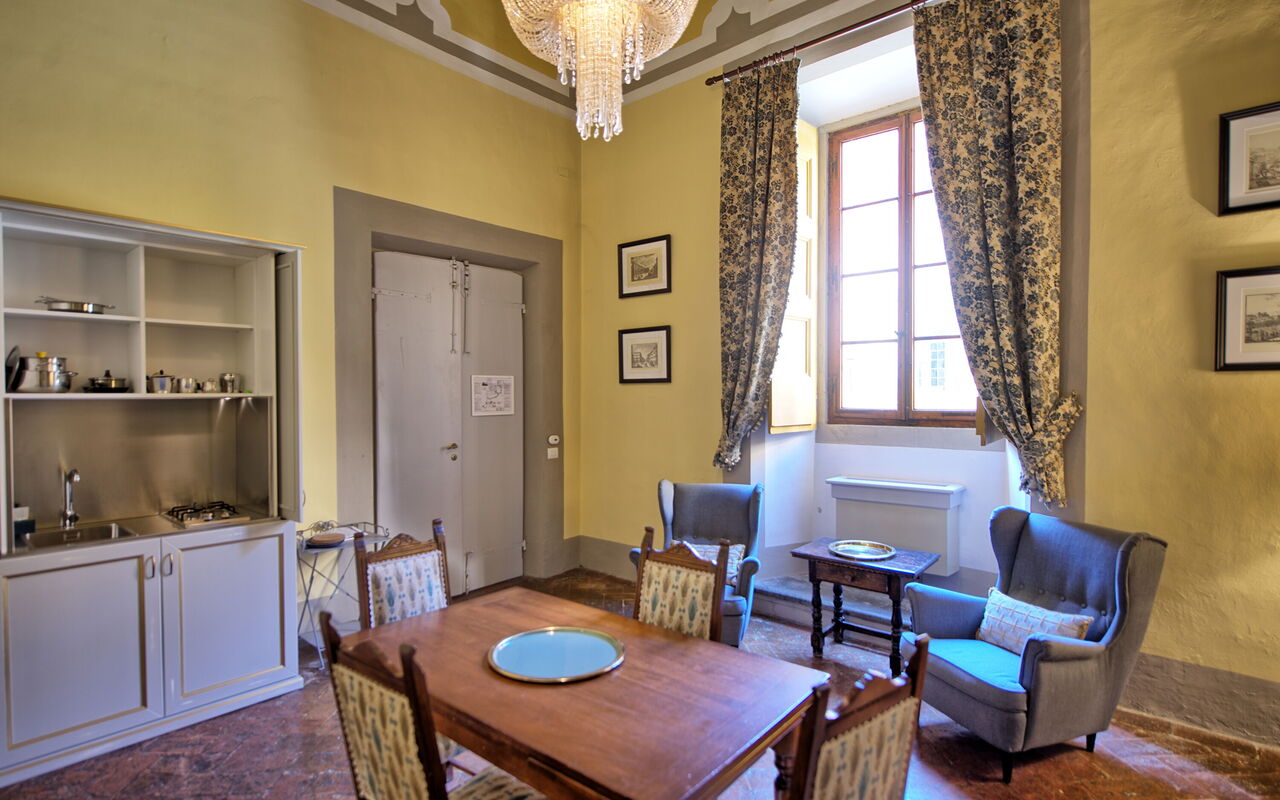 Logement Guardiano: Cuisine, Salle à manger, Salon