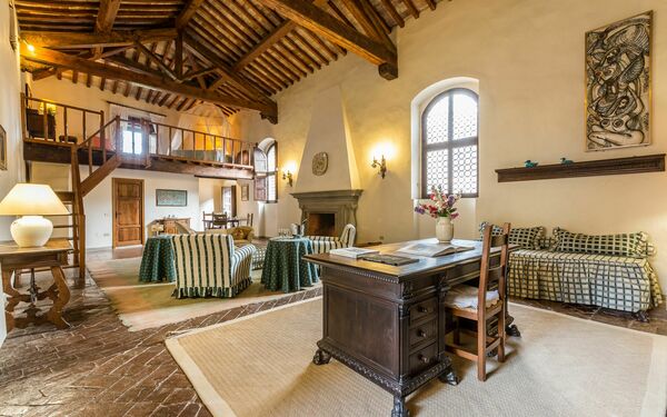 Logement Teatro: Cuisine, Salle à manger, Salon