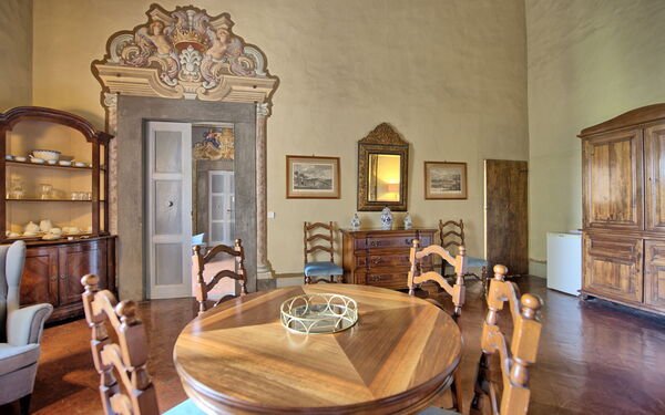 Logement Montegufoni 7: Salle à manger, Salon