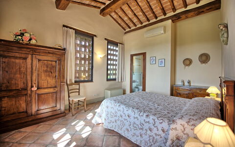 Logement Glicini 3: chambre à coucher