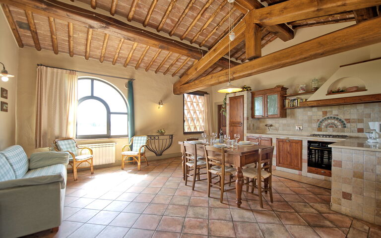 Logement Glicini 3: Cuisine, Salle à manger, Salon