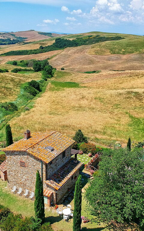 Castelmuzio: Extérieur