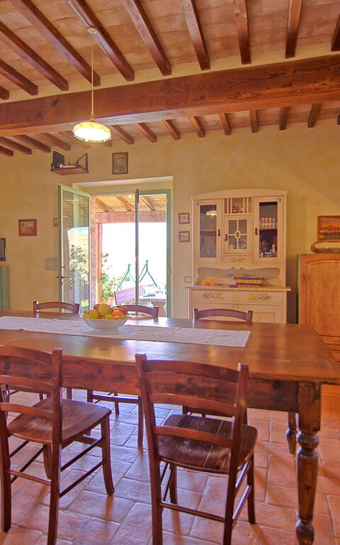 Castelmuzio: Salle à manger, Salon