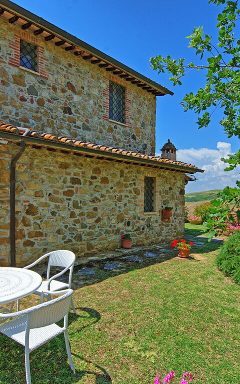 Castelmuzio: Extérieur, Jardin