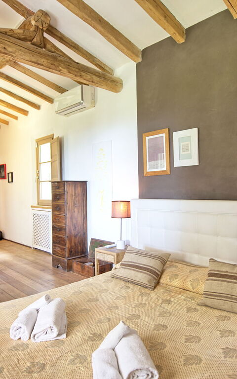 Villa Oliveta: chambre à coucher