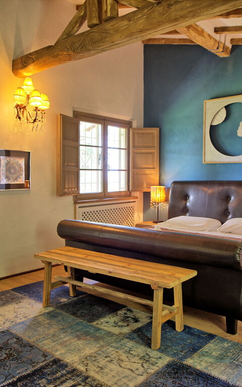 Villa Oliveta: chambre à coucher