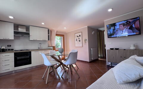 Logement Castellammare 2: Cuisine, Salon
