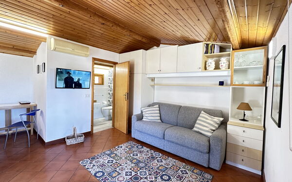 Logement Castellammare 1: Cuisine, Salon