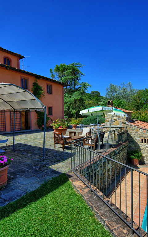 Casa Scopeti: bassin, Extérieurs, Jardin