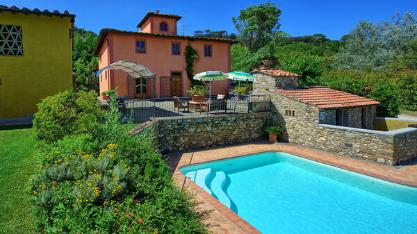 Casa Scopeti: bassin, Extérieurs, Jardin
