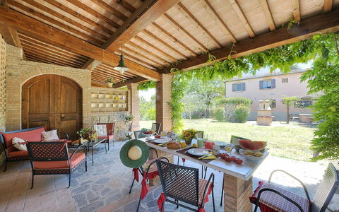 Logement Montelopio 6: Balcon / Terrasse / Patio