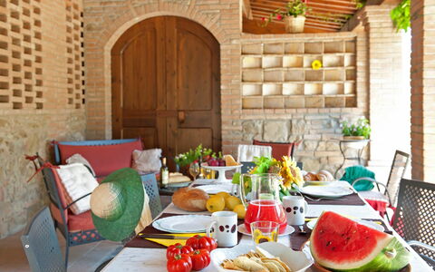 Logement Montelopio 6: Balcon / Terrasse / Patio