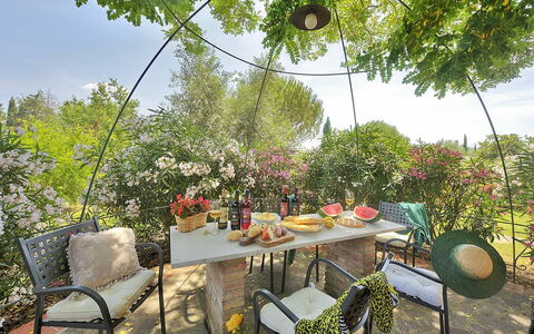 Logement Montelopio 4: Balcon / Terrasse / Patio