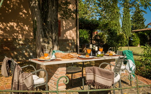 Logement Montelopio 4: Extérieur, Jardin