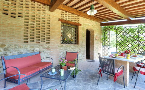 Logement Montelopio 5: Balcon / Terrasse / Patio