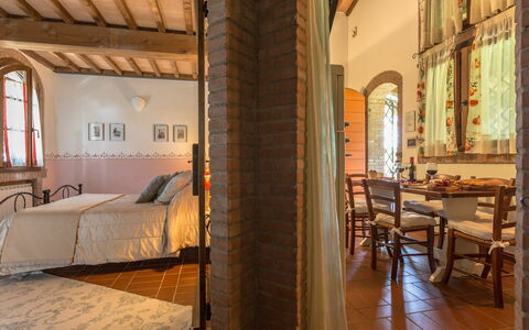 Logement Montelopio 5: chambre à coucher