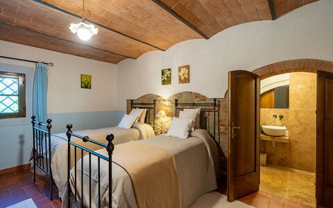 Logement Montelopio 3: chambre à coucher