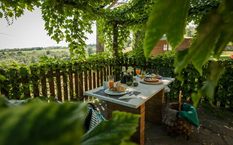 Logement Montelopio 8: Extérieur, Jardin