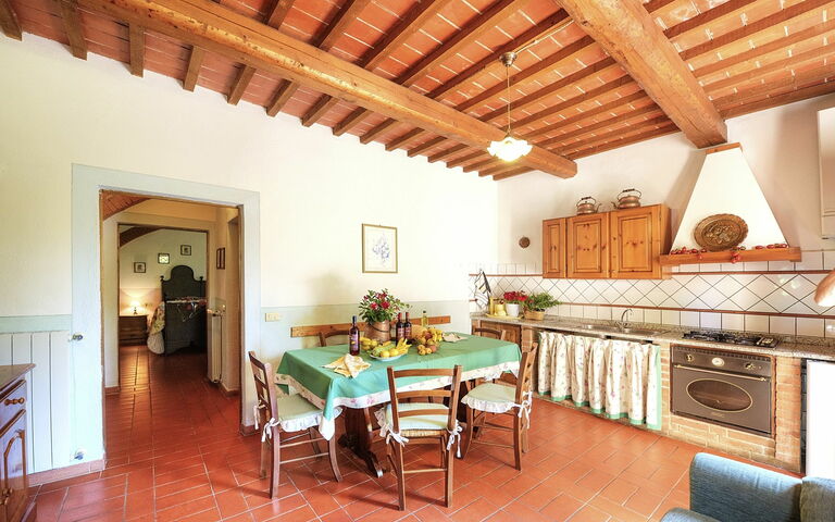 Logement Montelopio 3: Cuisine, Salle à manger, Salon