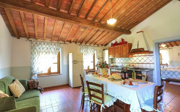 Logement Montelopio 4: Cuisine, Salle à manger