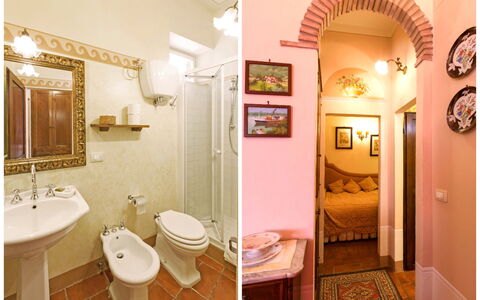 Logement Santo Agostino Belvedere: Salle de bain