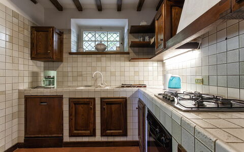 Logement Villa Vittoria: Cuisine