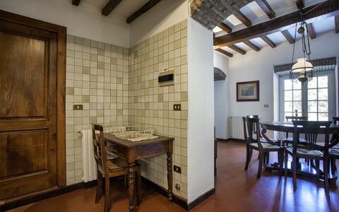 Logement Villa Vittoria: Salle à manger