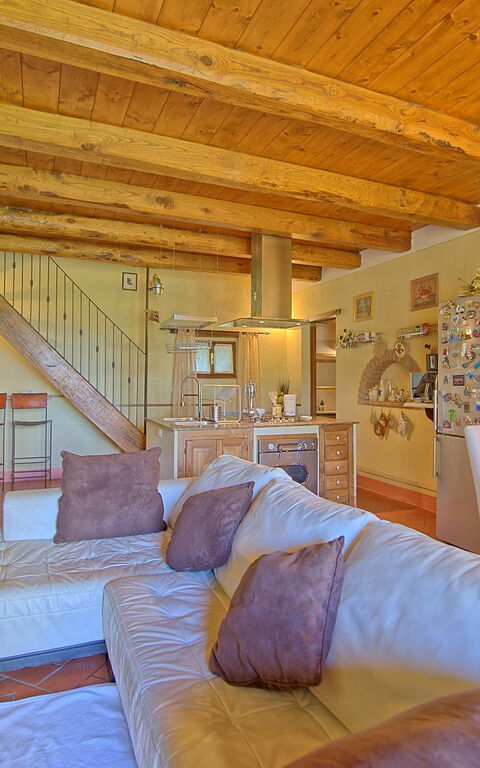 Villa Margherita: Cuisine, Salle à manger, Salon