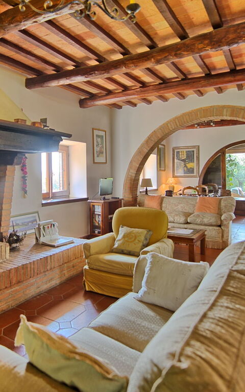 Casale Giulio: Salle à manger, Salon