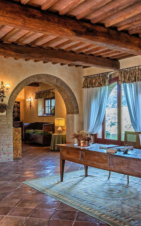 Villa Petrognano: Salon