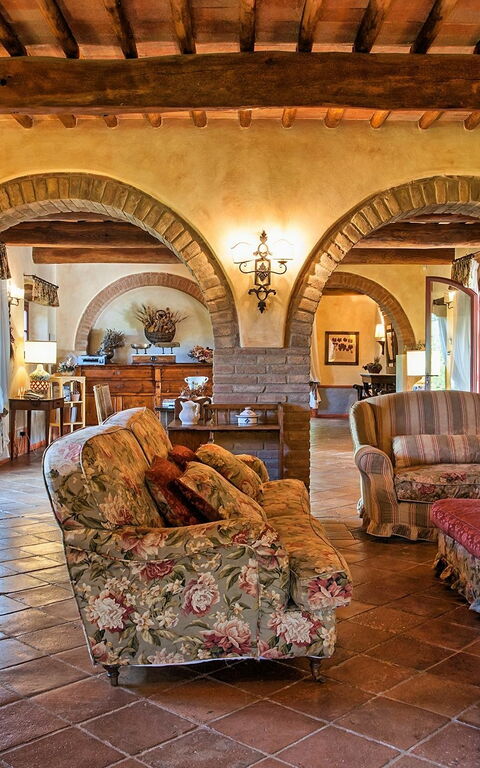 Villa Petrognano: Salon