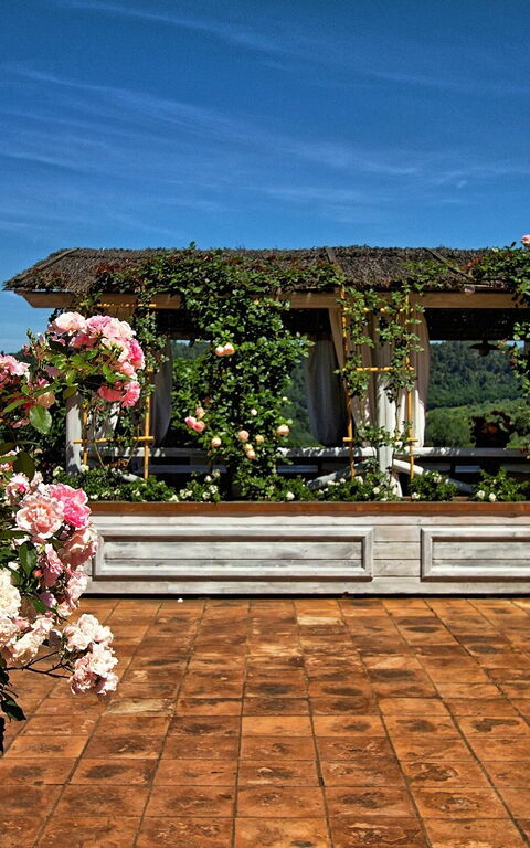 Villa Petrognano: Balcon / Terrasse / Patio, Extérieur