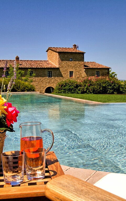 Villa Petrognano: bassin