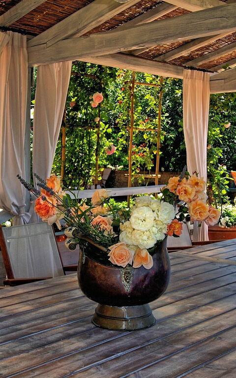 Villa Petrognano: bassin, Extérieur, Vues