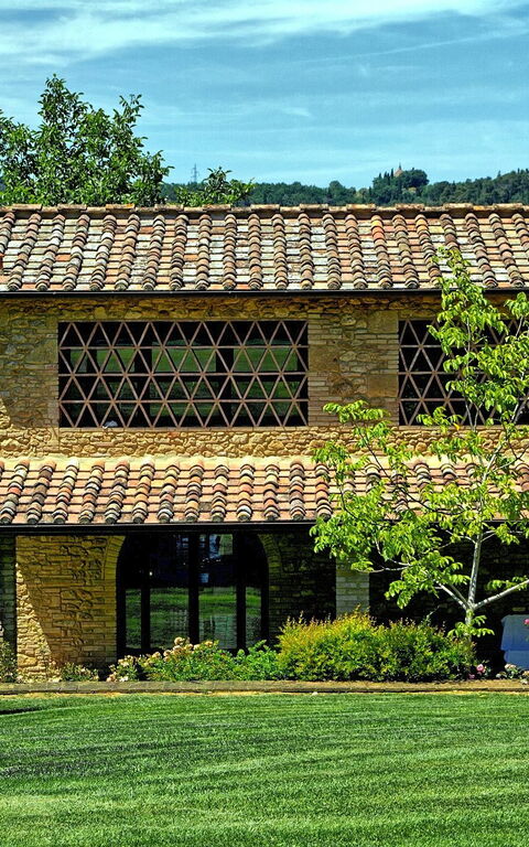 Villa Petrognano: bassin, Extérieur, Jardin, Vues