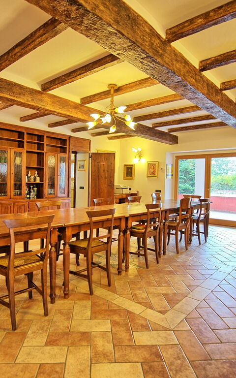 Villa Contessa: Salle à manger, Salle commune